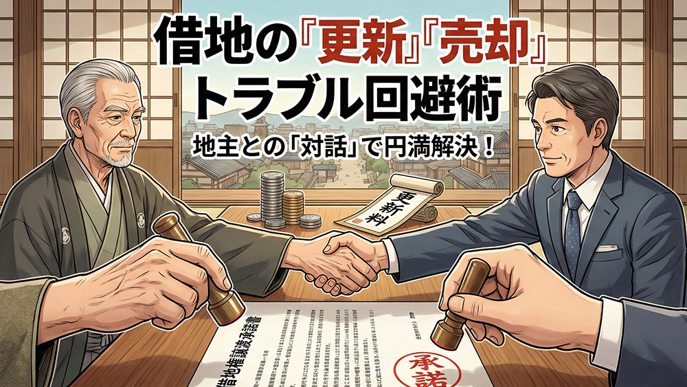 「自分の家なのに土地は借り物？」仙台に多い借地権付き建物。更新か売却か、地主との交渉術