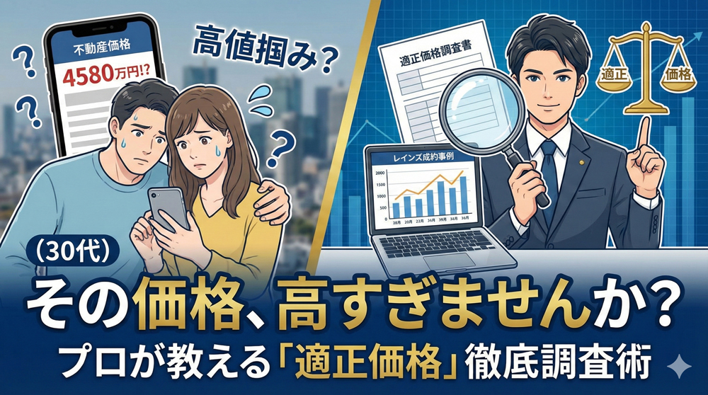 【仙台】その価格、本当に相場？レインズ成約データで「適正価格」を見抜くプロの調べ方