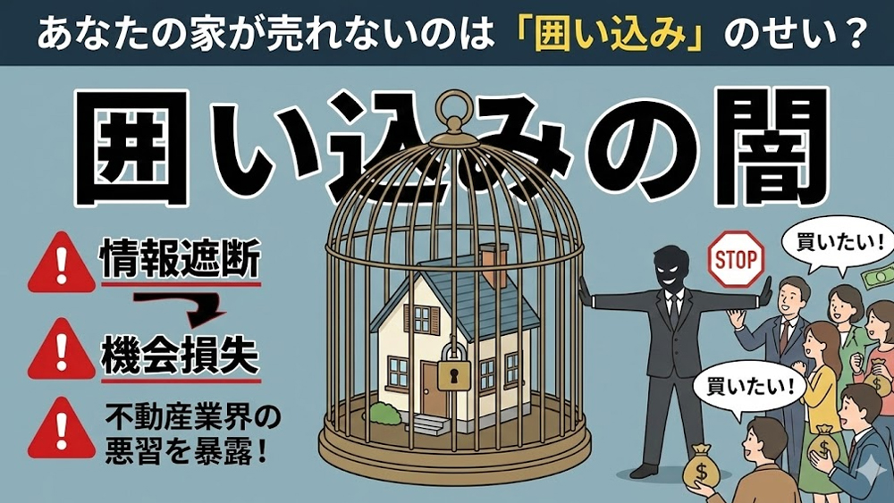 問い合わせゼロの理由は物件じゃないかも。不動産業界の闇「囲い込み」の手口と対策