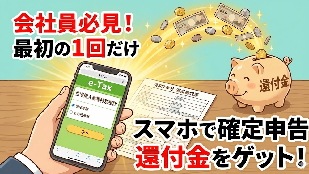 源泉徴収票が届いたら確認を。昨年家を買った人が2月にやるべき住宅ローン控除の手続き