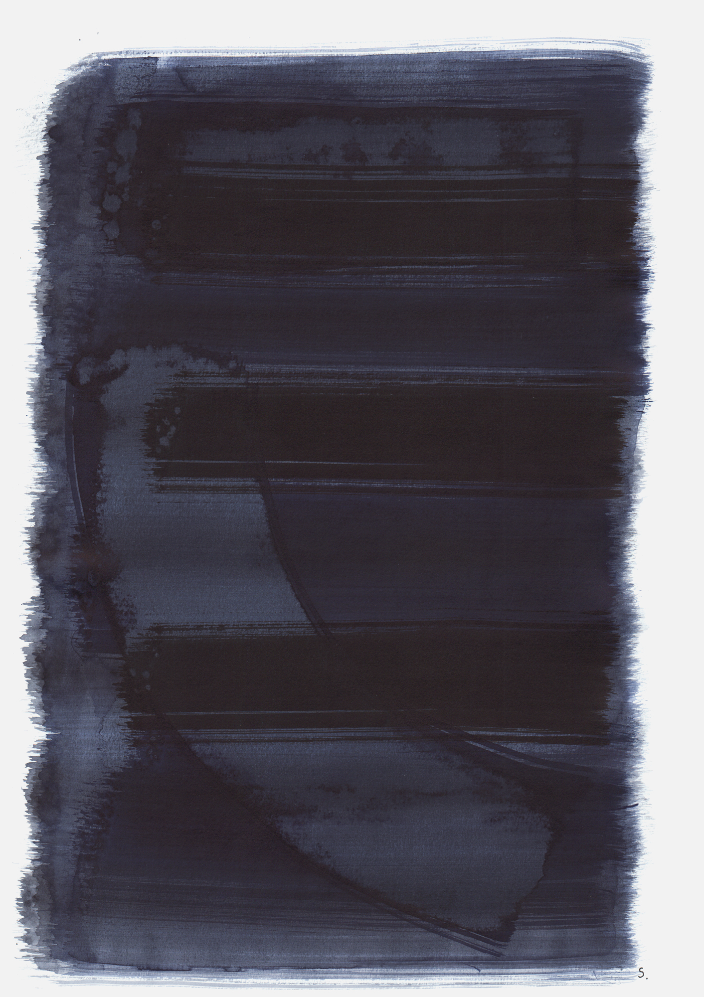 "Schrei 21:12 Uhr", 2016, 48 x 36cm; ©: Konstanze Sailer
