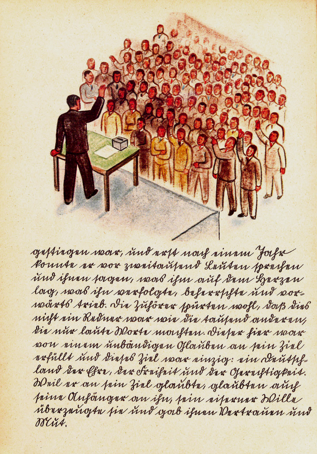 Springenschmid, Karl & Mühlmann, Leopoldine (1936). "Eine wahre Geschichte. Worte und Bilder von zwei Deutschen aus dem Auslande", 11.-18. Aufl., Stuttgart 1937