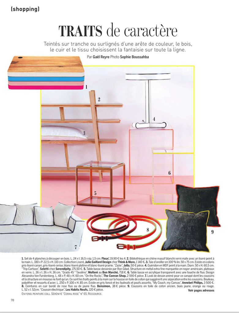 MARIE CLAIRE MAISON < BIBLIOTHEQUE COLLECTION LISERE - NOV 2013