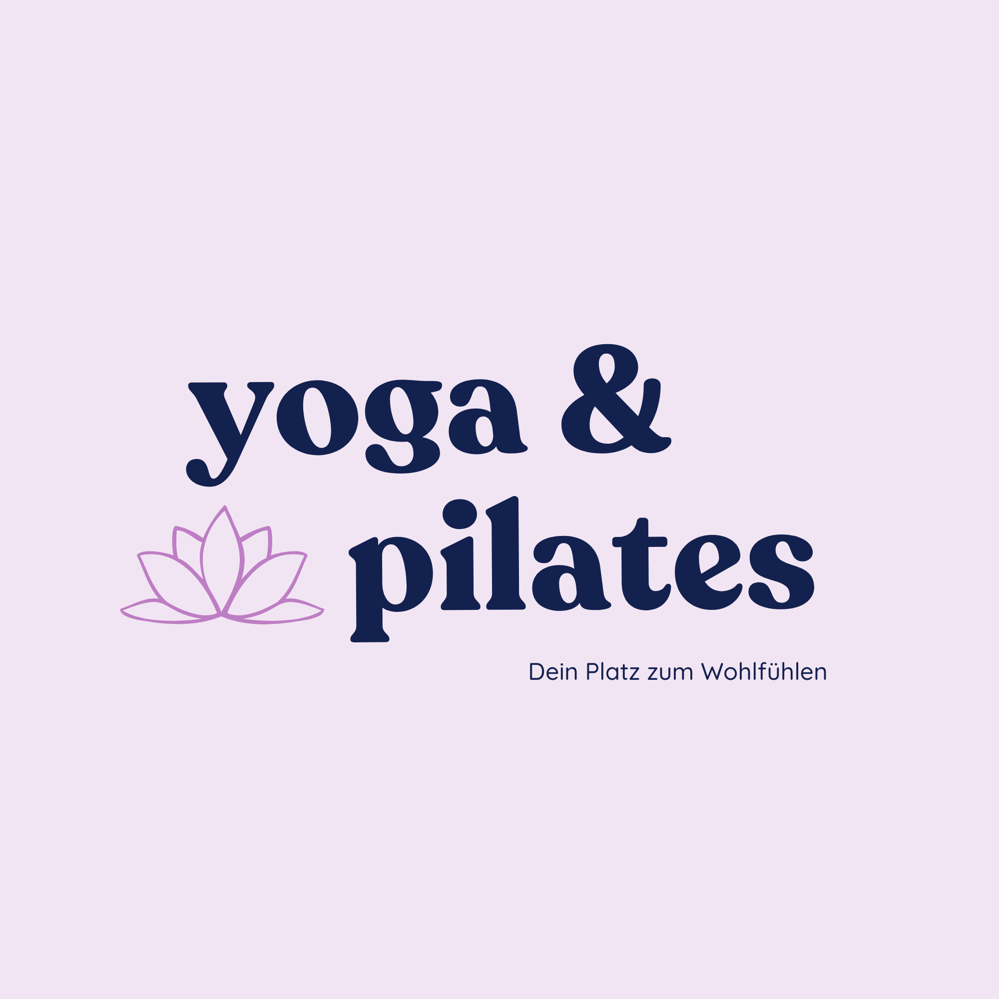 Logo für ein Yga- und Pilatesstudio