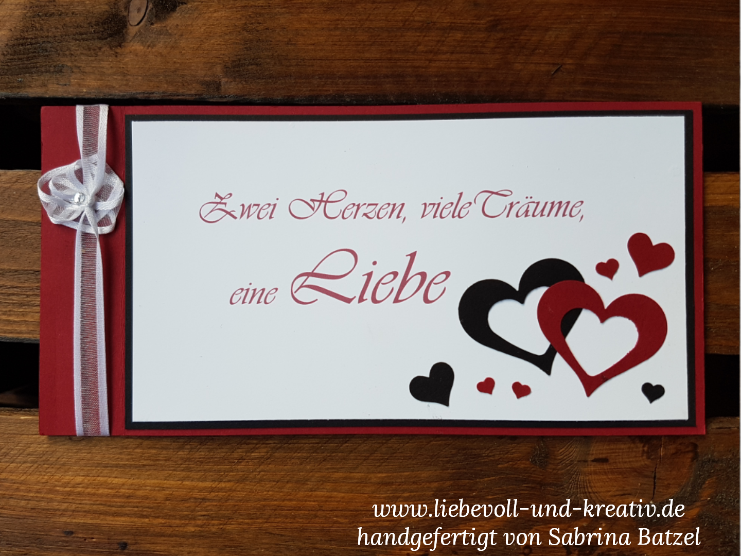 Zur Hochzeit Liebevoll und Kreativ Gemeinsam kreativ mit Sabrina