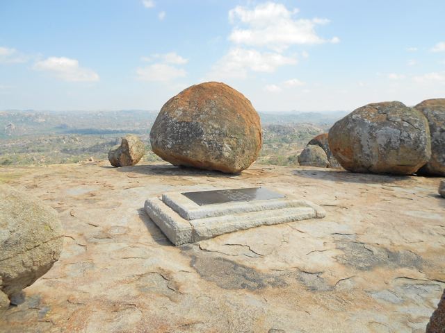 A grave with a view