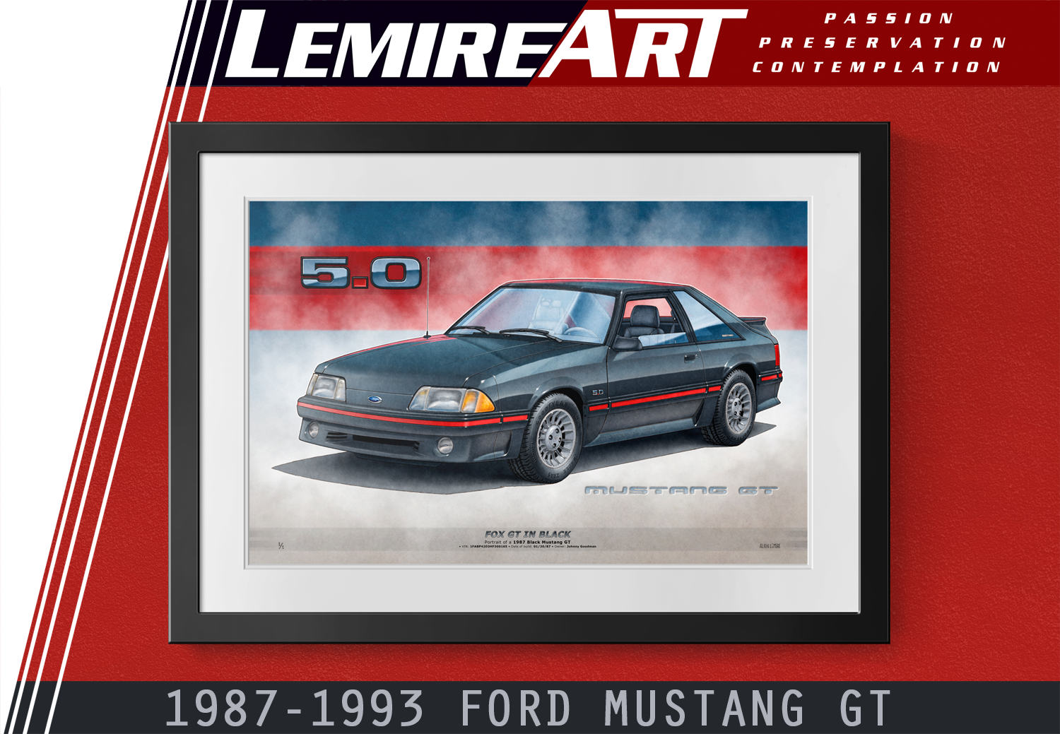 Mustang GT 1987 1988 1989 1990 1991 1992 1993