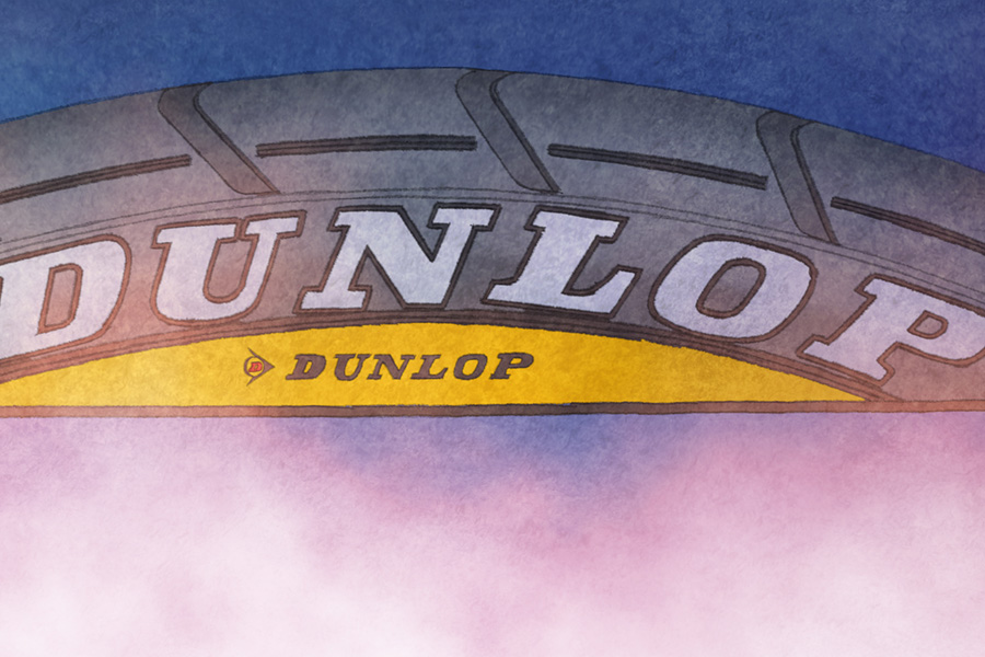 Le pont Dunlop fait référence à la passion du propriétaire pour les 24 Heures du Mans et de ce que Ford y a réalisé dans les années 60