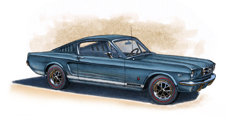 Mustang GT fastback 1965