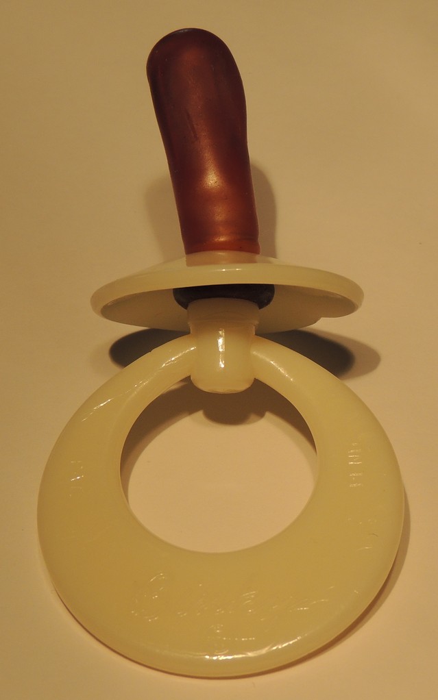 Vintage Pacifier from U.S. Brand Name Binky Schnullersammlung