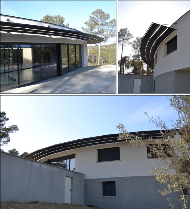 Fabrication et pose de brise soleil à Saint Gély du Fesc, Hérault (34)  Métalu d'Oc