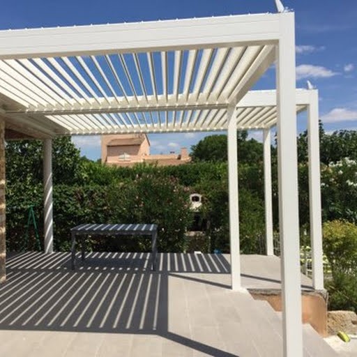 Pergola Bio-climatique, Clarensac, Gard (30), Métalu d'Oc