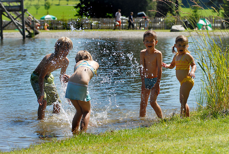 Ramsau Beach mit Freizeitsee, Waldhochseilgarten und vieles mehr