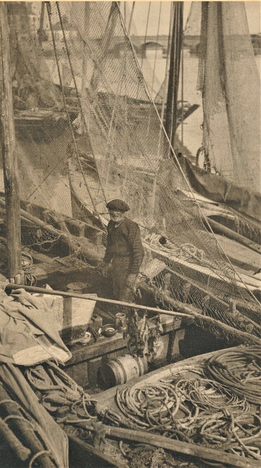 Le Pouliguen, le port, photographie