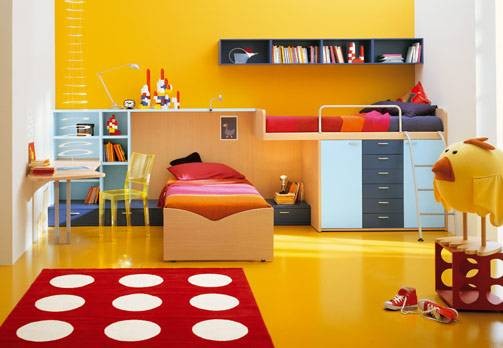 Цветовое решение Детской комнаты...