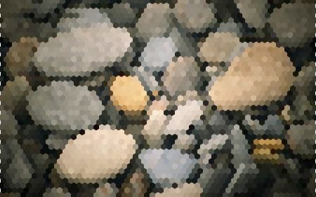 Hexagonal Pixellate