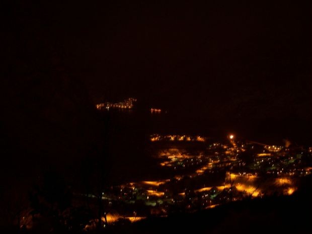 Tyssedal bei Nacht...
