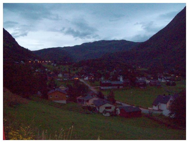 Abendstimmung ueber Røldal