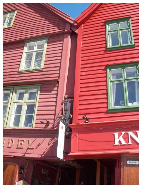 hier in Bryggen..