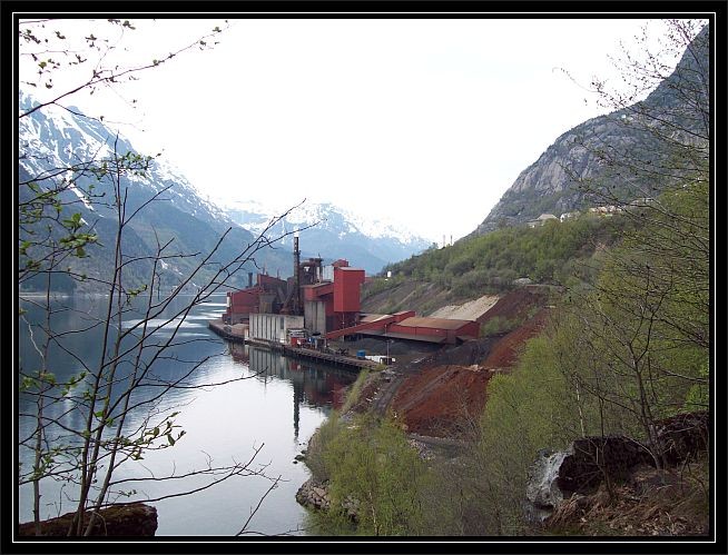 Blick auf ETI in Tyssedal