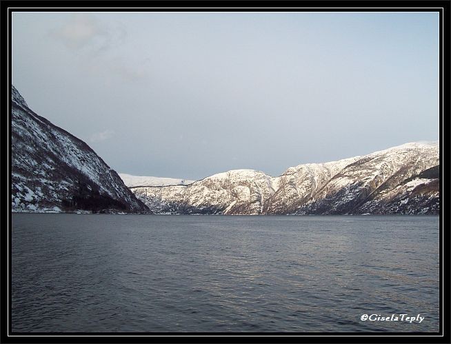 Ein Wintertag in Eidfjord..
