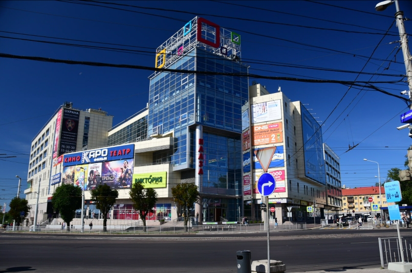 Das ist noch eine der schöneren Ansichten aus dem Zentrum Kaliningrads