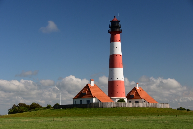 Ein absolutes Muss, wenn man schon Eiderstedt umrundet: Der Leuchtturm von Westerhever