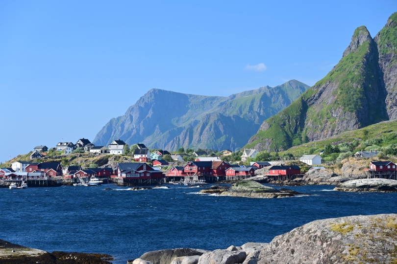 Zeltplatz mit Aussicht - Å i Lofoten, der letzte Ort der Inselkette