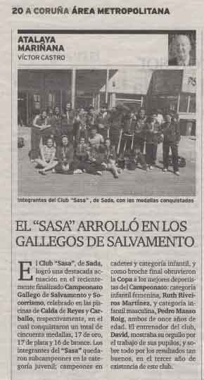 Salvamento Sada SASA 