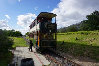 Weintram in Franschhoek