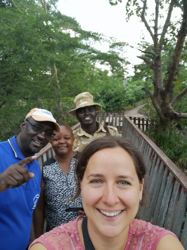 Team in Kenia