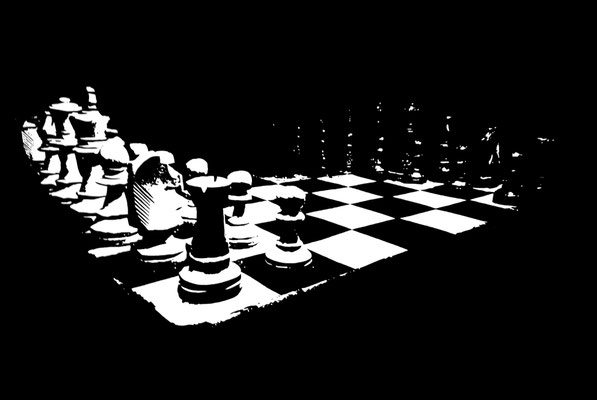 - Jeux d'échecs - 65x50 