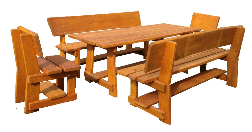 unsere rustikalen Garten und Sitzmöbel - ein echtes Stück Natur für