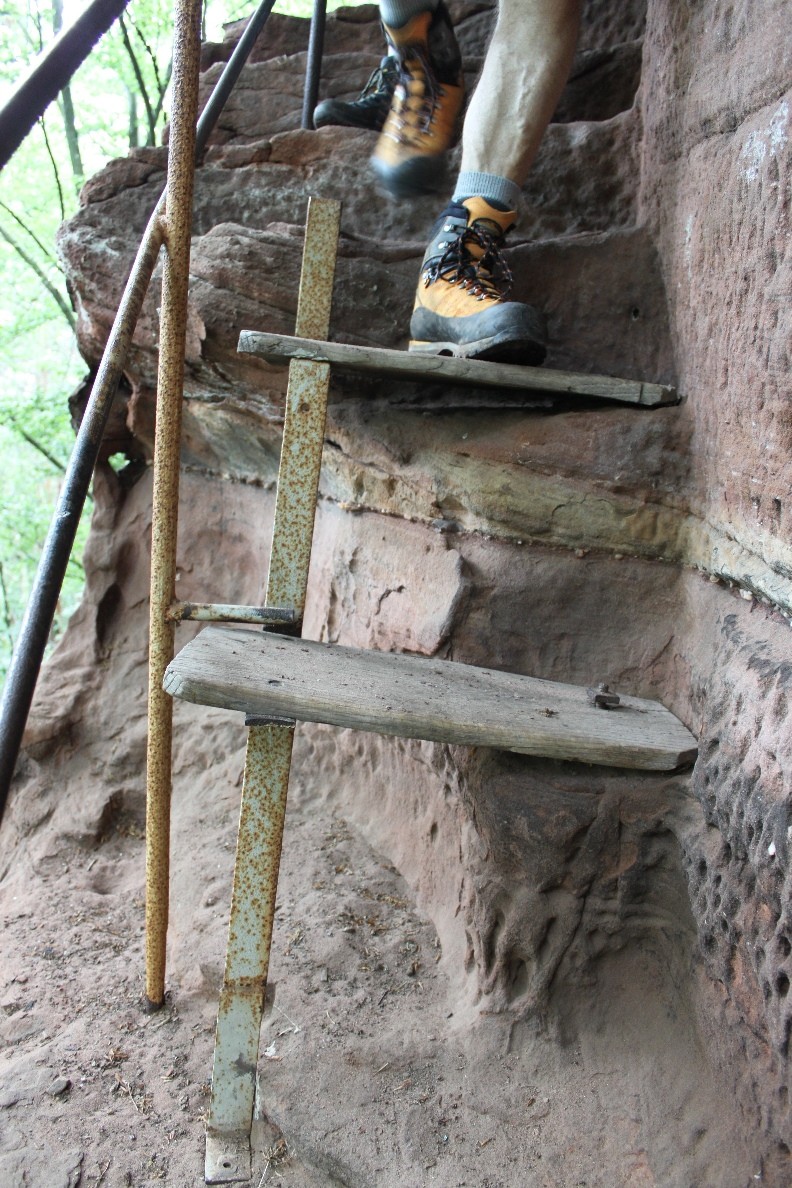 Treppe auf den Zigeunerfels