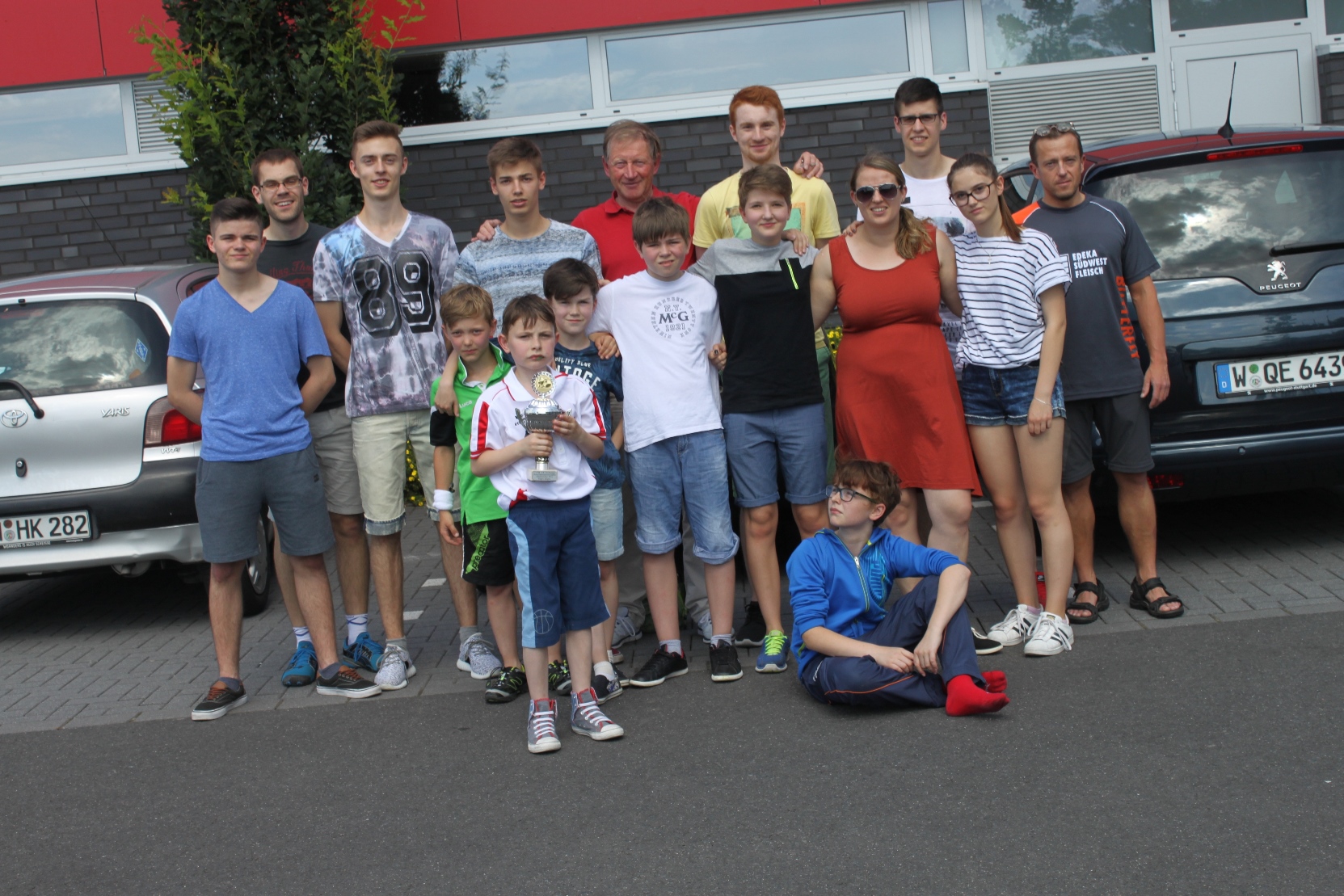 Gruppenbild nach Turnier-Ende