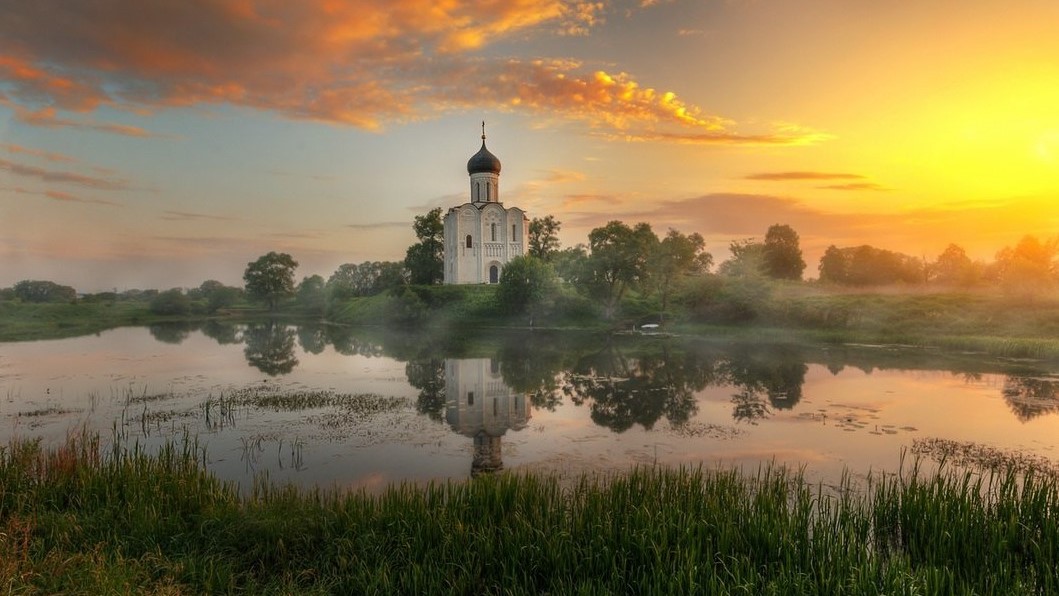 Nerl, the Church of the Intercession on the Nerl River