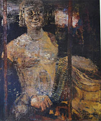 安田謙　ランバン（青年騎士像）1967年