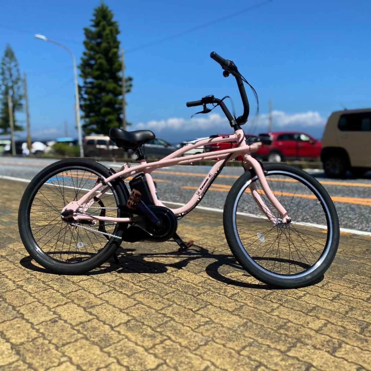 電動アシスト自転車(ビーチクルーザー) - ロードバイクの 電動アシスト自転車(ビーチクルーザー) - ロードバイクの
