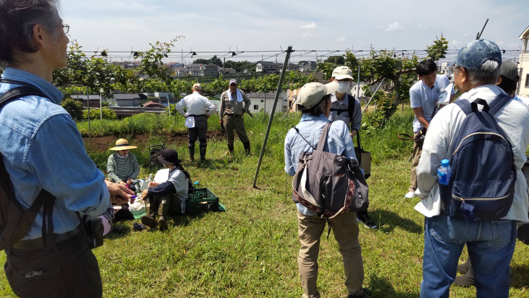 第28回農家巡りウォーキング下見　東有馬地区