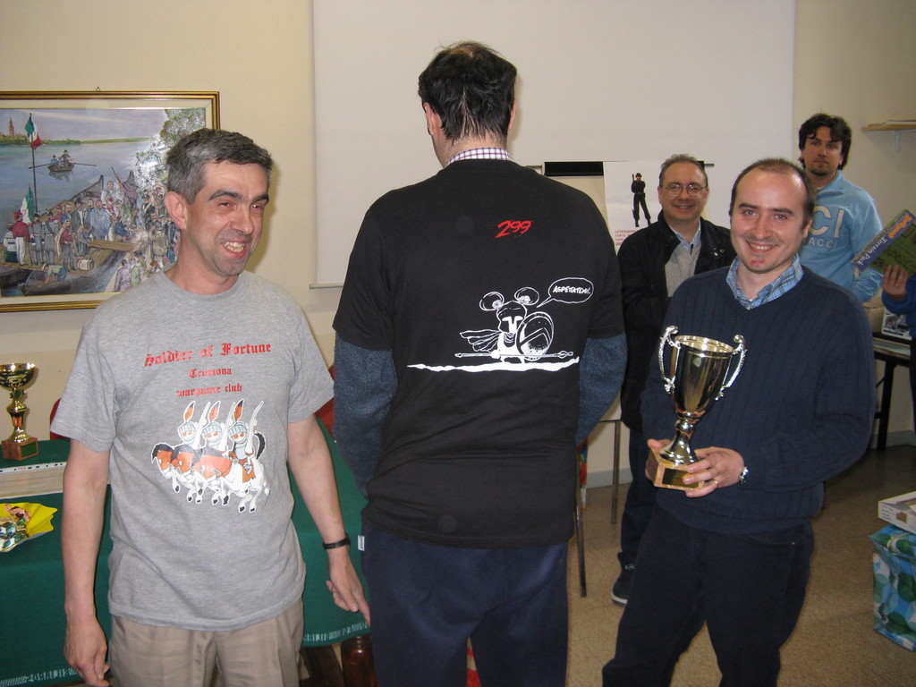 Miglior squadra classificata "Soldier of Fortune" con Beccari... "retro".