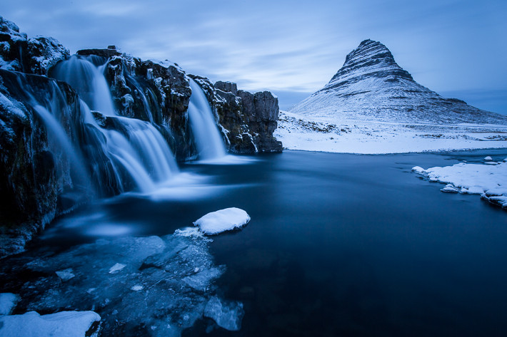 Blaue Stunde am Kirkjufell