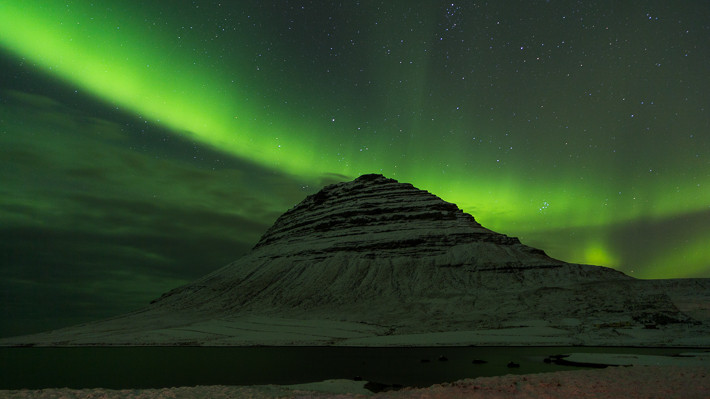 Polarlicht am Kirkjufell