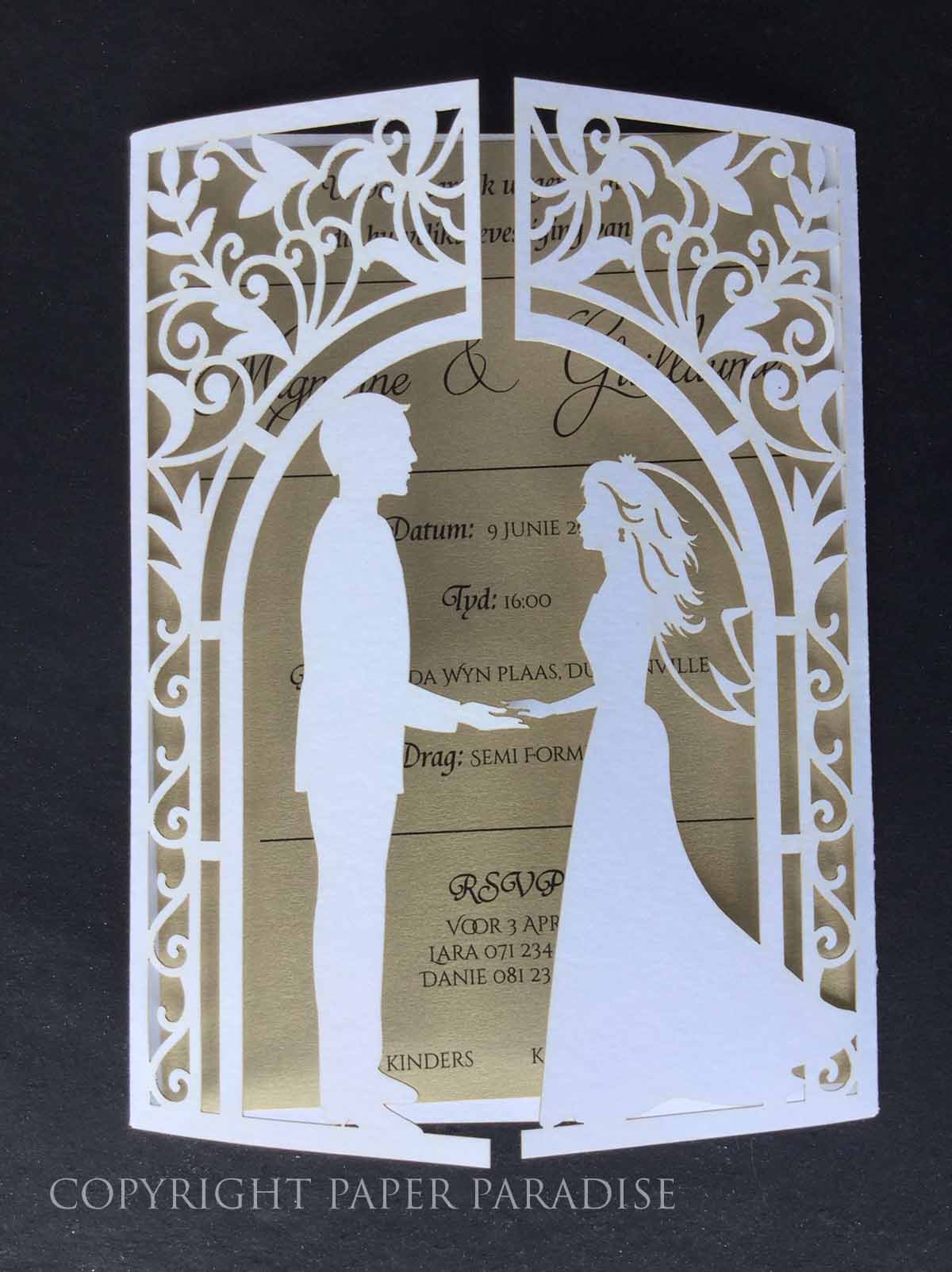 Laser Cut Stationery Paper Paradise, Home of Fine Papers and Invitations