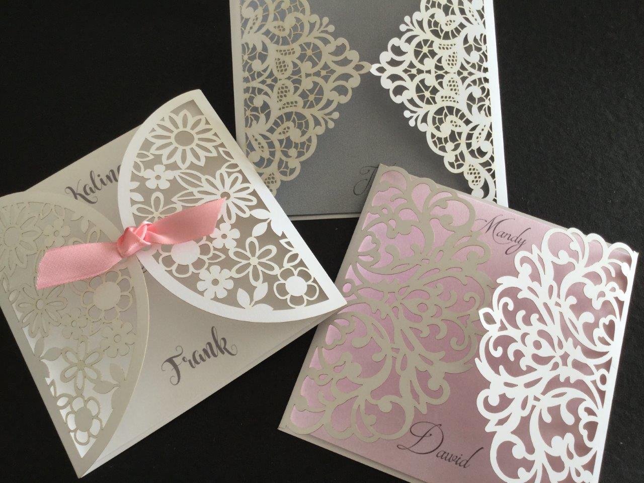 Laser Cut Stationery Paper Paradise, Home of Fine Papers and Invitations