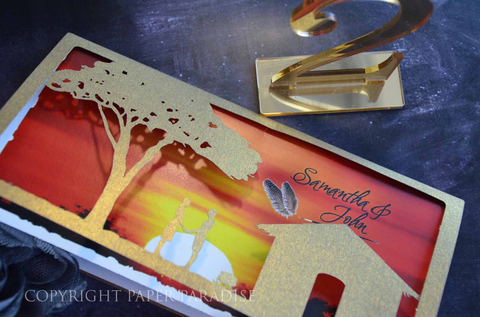 Laser Cut Stationery Paper Paradise, Home of Fine Papers and Invitations