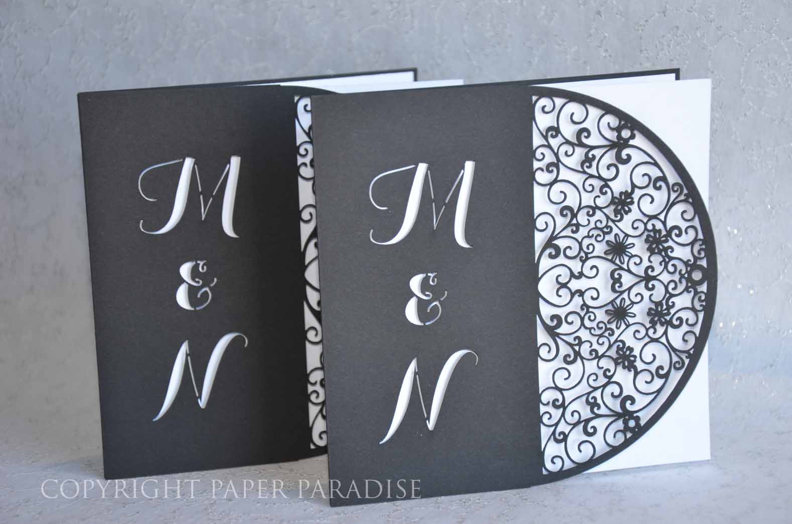 Laser Cut Stationery Paper Paradise, Home of Fine Papers and Invitations