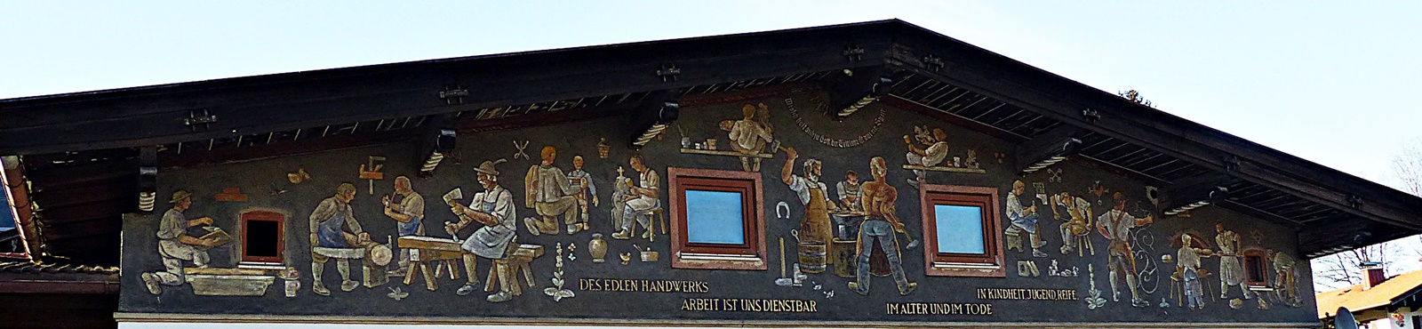 Lüftlmalerei aus Bayern