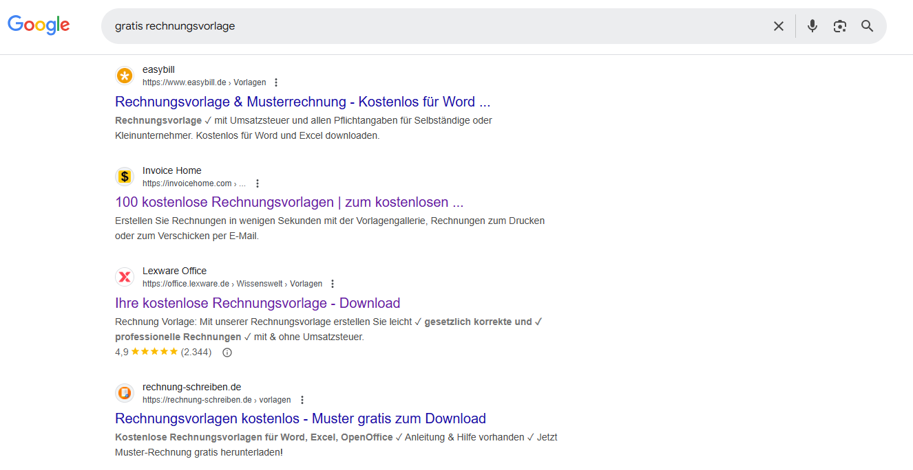 Warum kostenlose Rechnungsvorlagen in Word oder Excel nicht gesetzeskonform sind und welche Lösung wirklich hilft