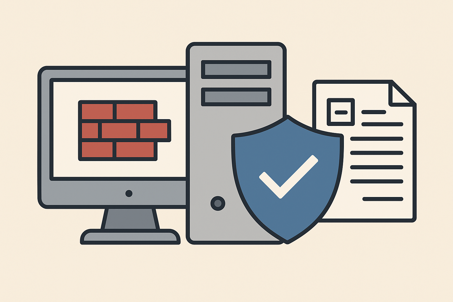 Die Rolle von Firewalls und Virenschutz für kleine Unternehmen