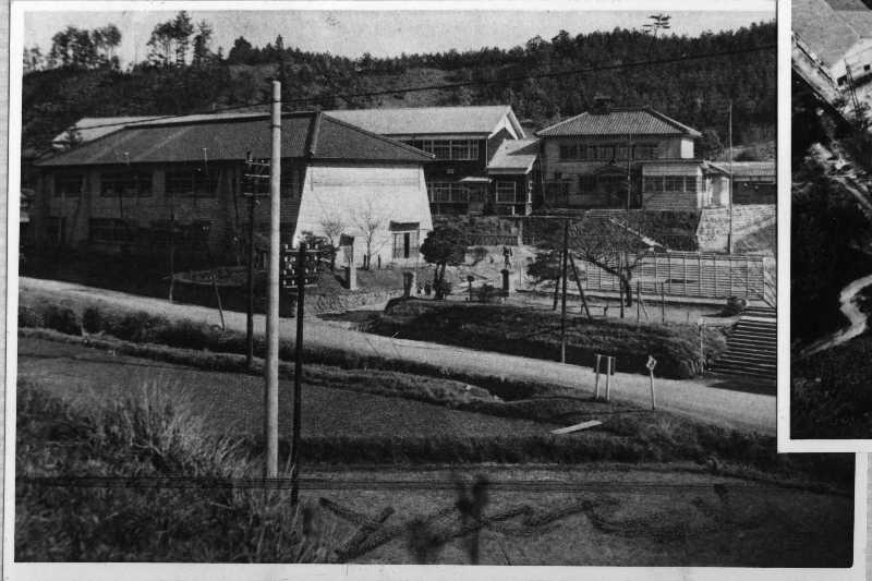 ⑩昭和３７年に中学校加太分校校舎を小学校寄りに移設